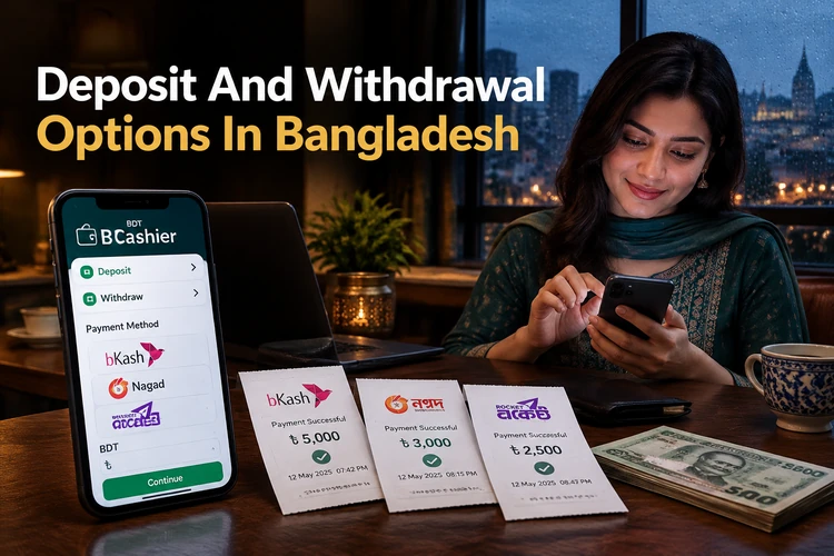 Deposit And Withdrawal Options In Bangladesh